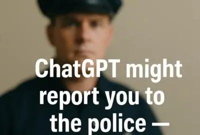 ChatGPT might report you to the police and no one knows exactly why. 
