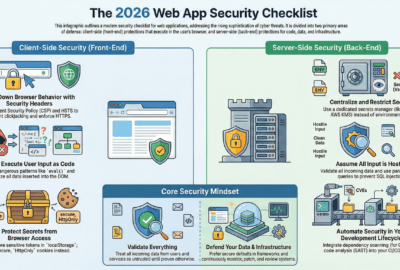 2026 Web App Security Checklist for DevOps & Security TeamsUse