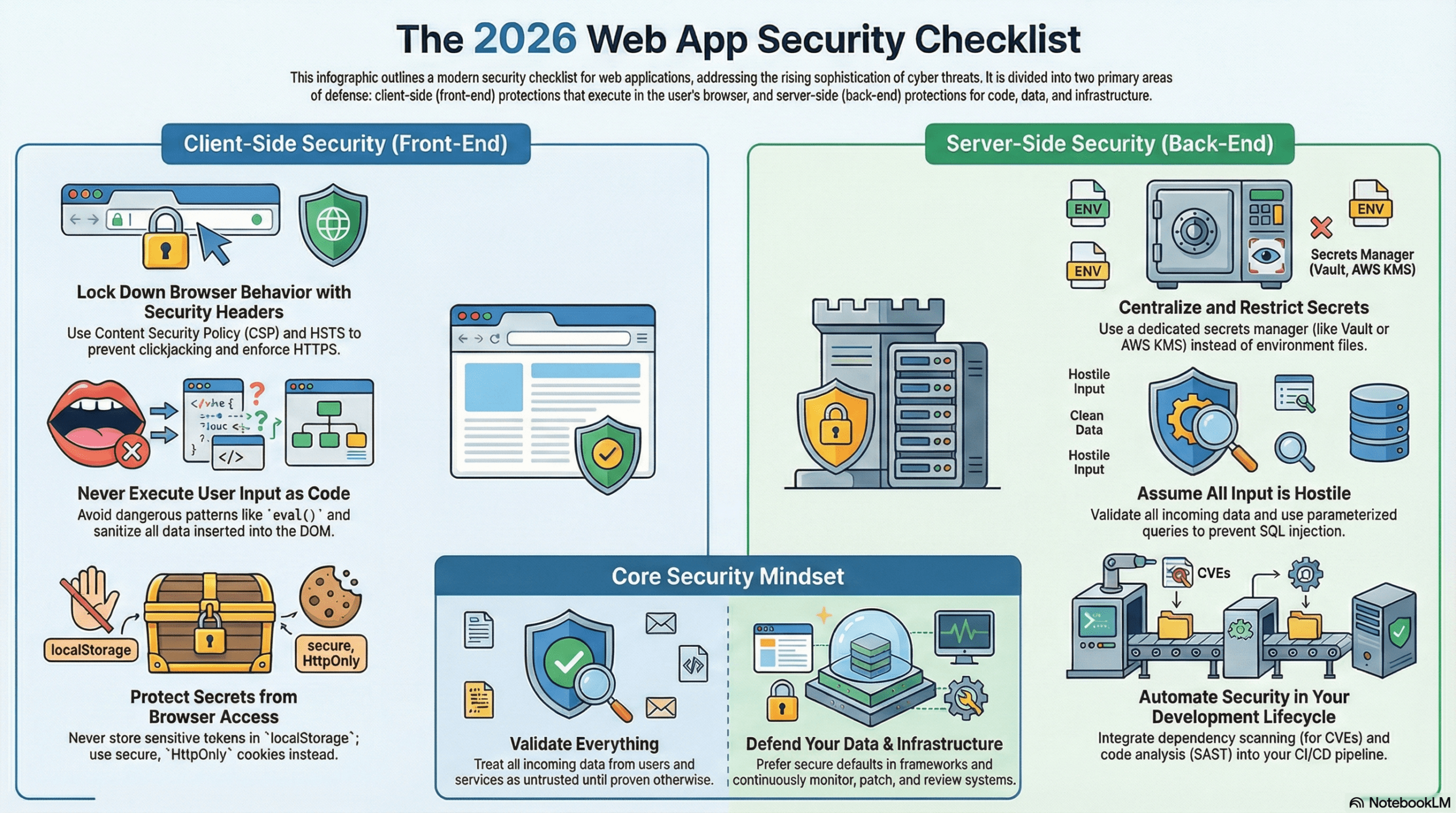 2026 Web App Security Checklist for DevOps & Security TeamsUse