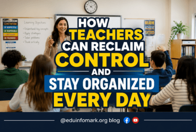 How Teachers Can Reclaim Control and Stay Organized Every Day